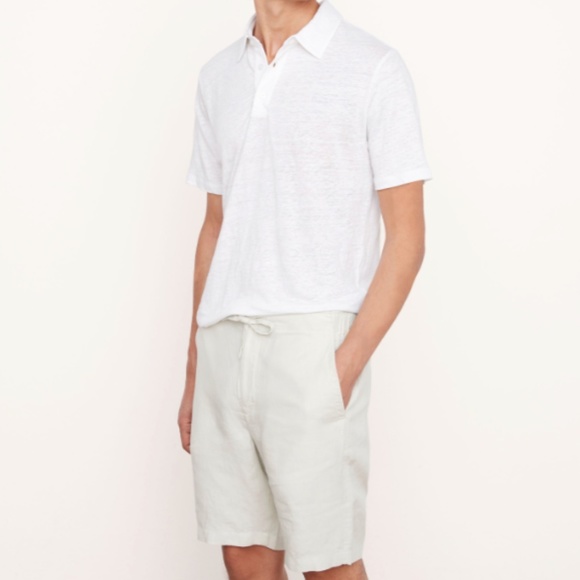 VINCE Mens Lightweight Hemp Shorts in Beige - MSRP $225 - Various Sizes - BNWT - Picture 4 of 4